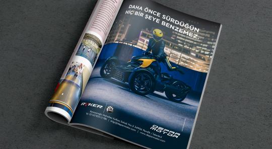 CAN-AM On-Road | Dergi İlan Grafik Tasarım CAN-AM On-Road | Dergi İlan Grafik Tasarım